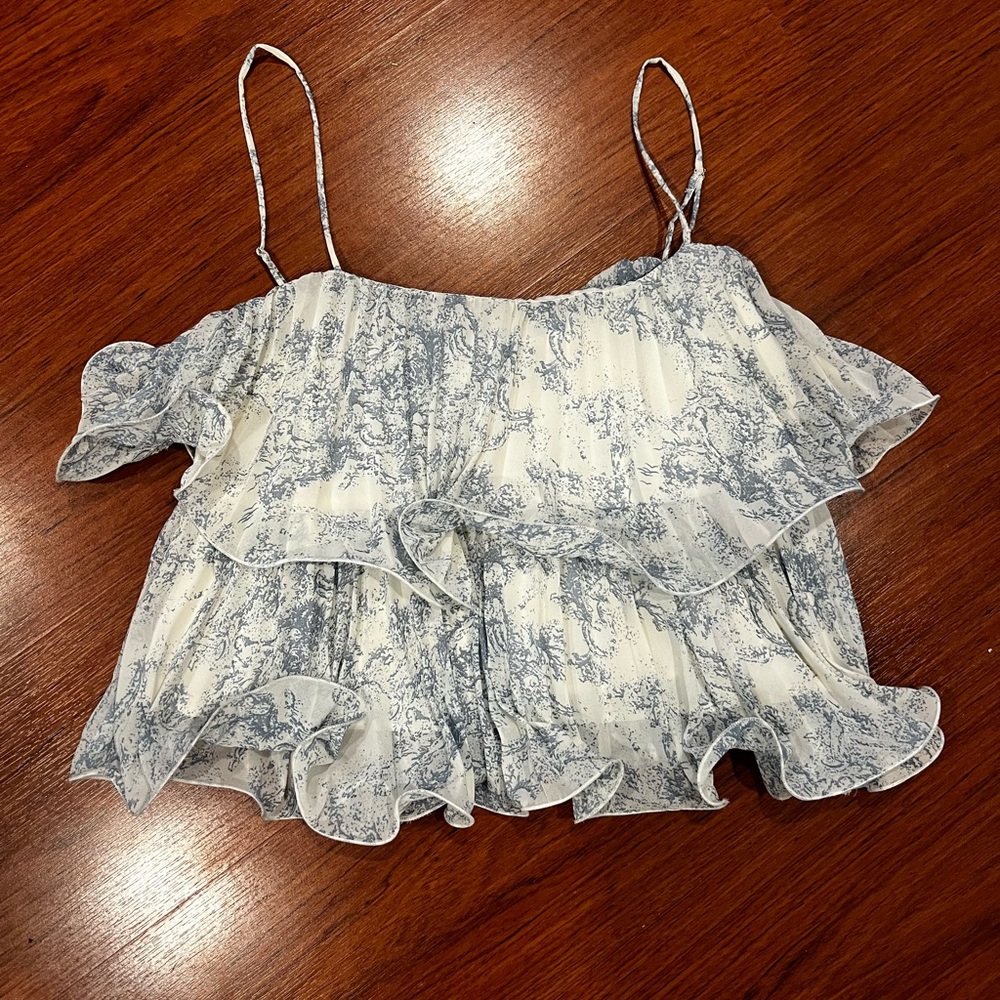 Lush Ruffled Top